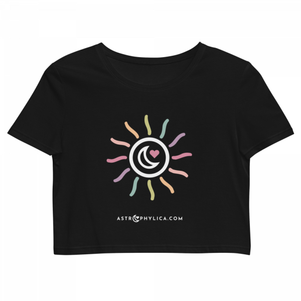 Crop top orgánico Astrophylica Colores