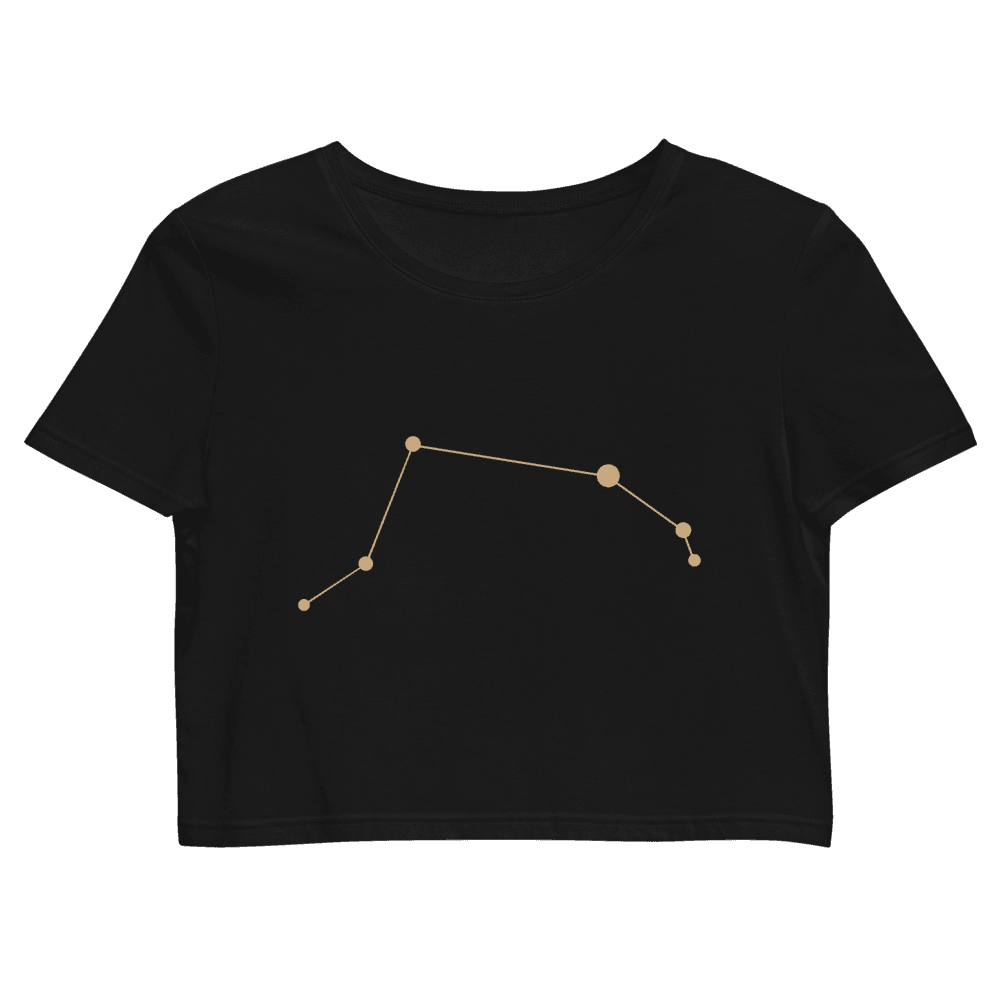 Crop top orgánico Constelación Aries