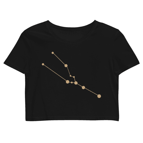 Crop top orgánico Constelación Tauro