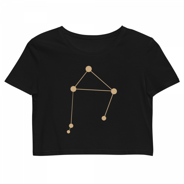 Crop top orgánico Constelación Libra