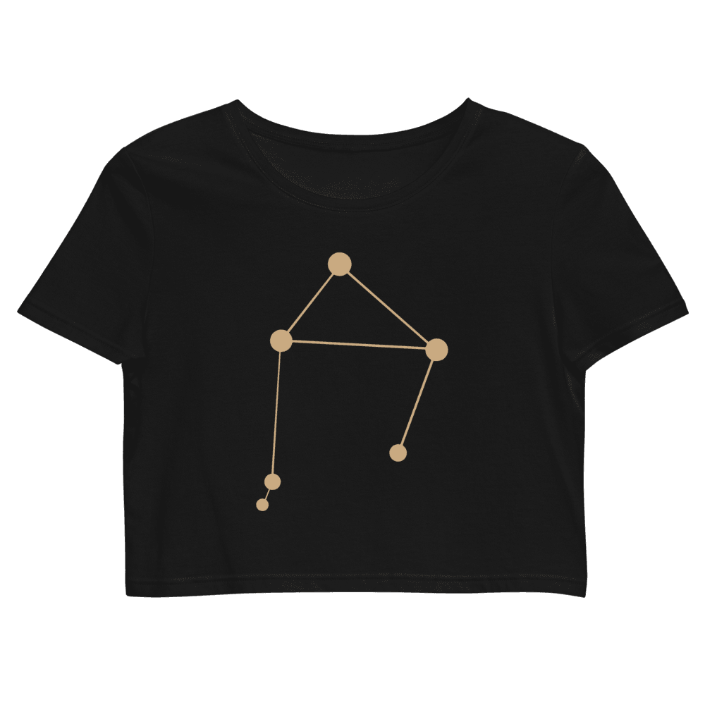 Crop top orgánico Constelación Libra