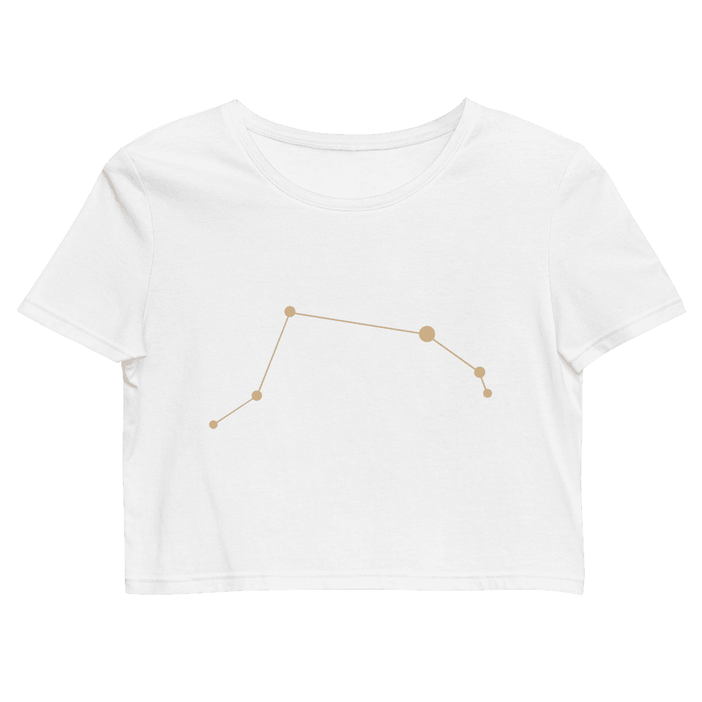 Crop top orgánico Constelación Aries - Imagen 2