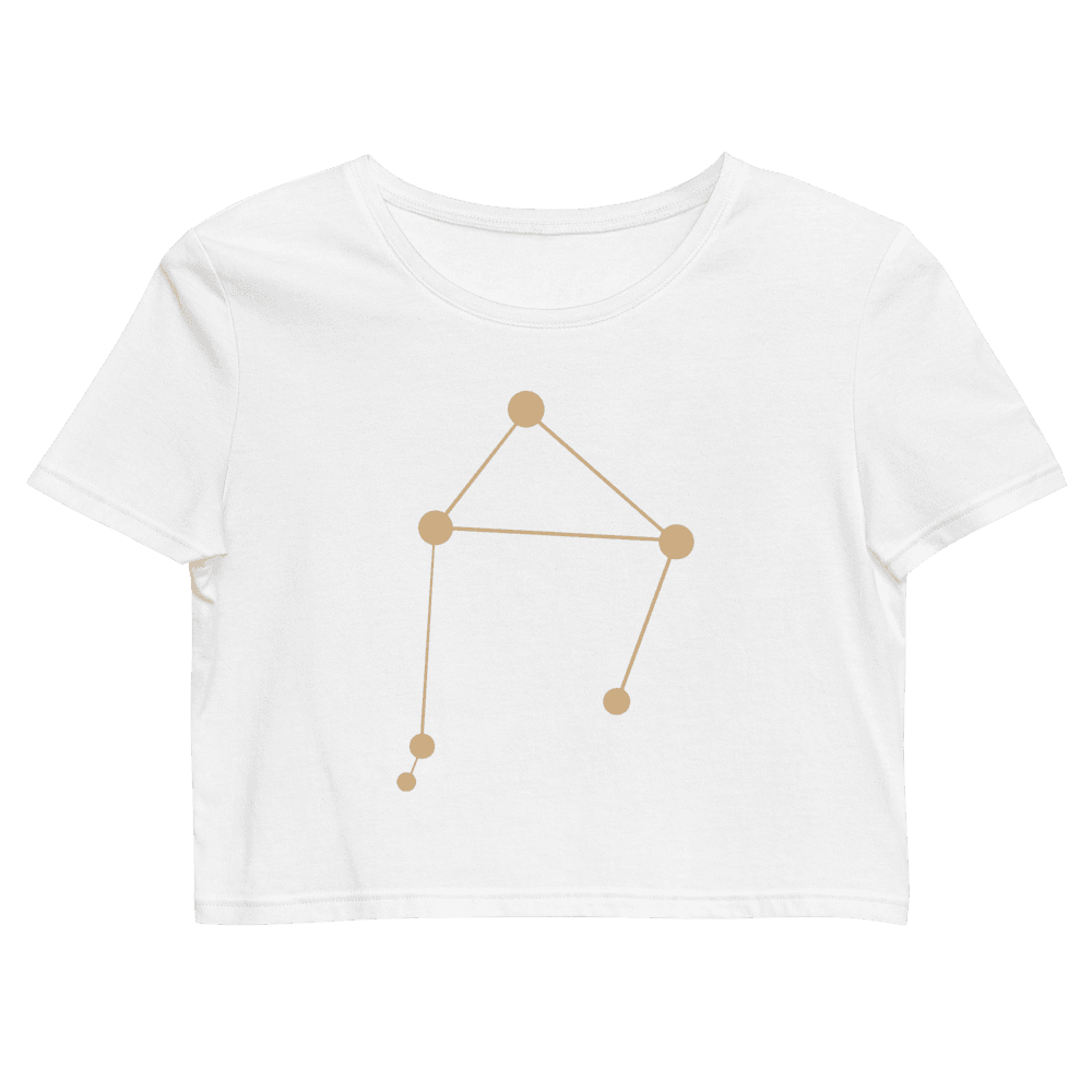 Crop top orgánico Constelación Libra - Imagen 2